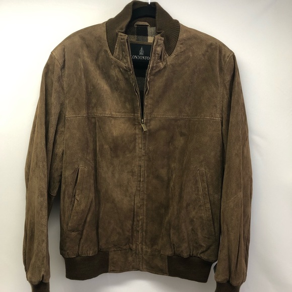 London Fog Men’s Suede Leather Jacket - Picture 3 of 7